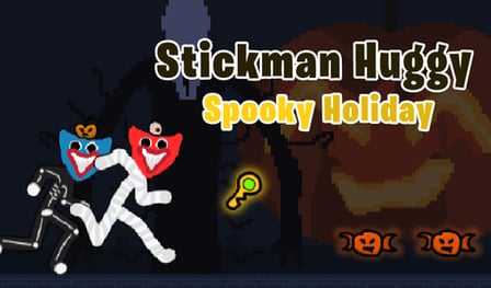 Stickman Huggy Spooky Holiday